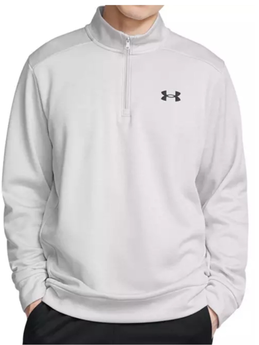 Under Armour White Full-Zip Fleece Jacket NWT